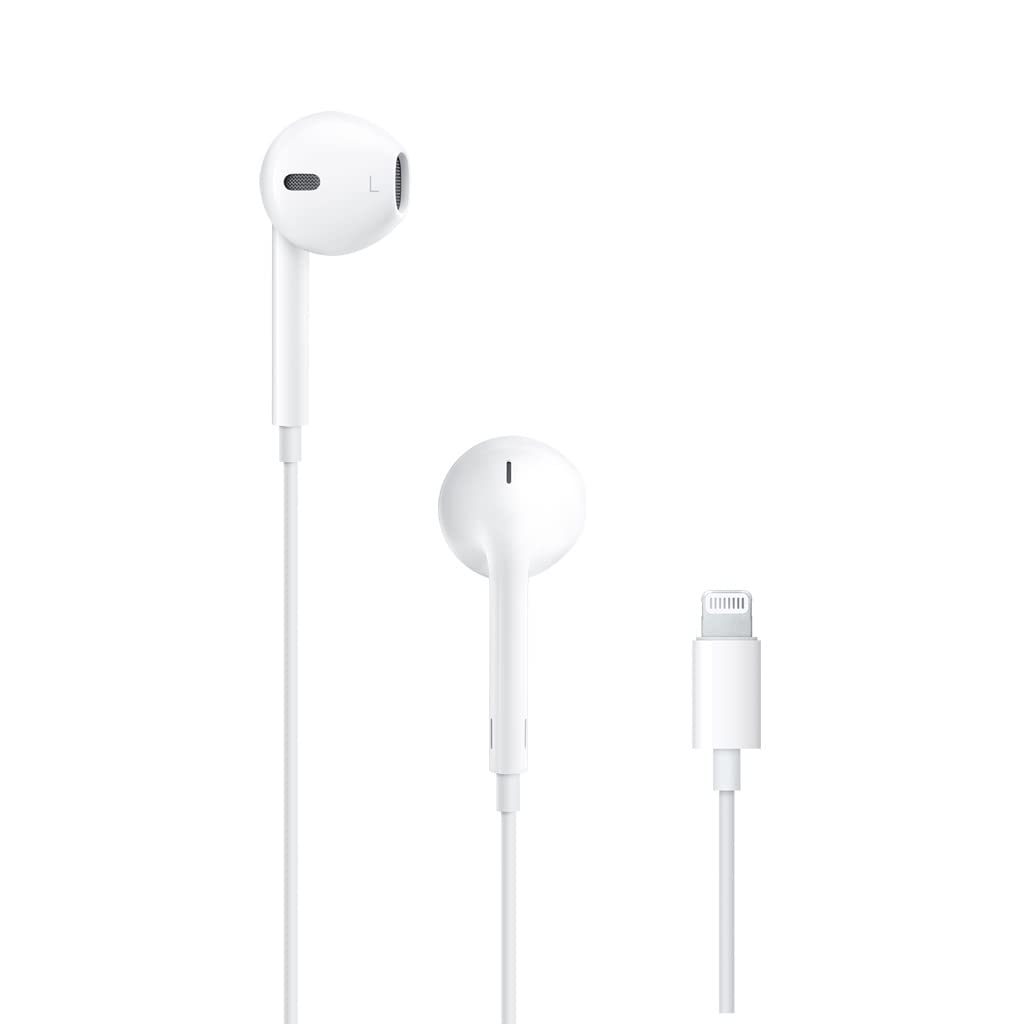 Apple EarPods Headphones with USB-C Plug, Wired Ear Buds with Built-in Remote to Control Music, Phone Calls, and Volume