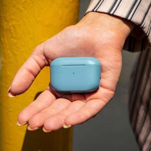 JLab Go Air Pop+ True Wireless Earbuds, in Ear Headphones, Bluetooth Earphones, 35H Playtime Ear Buds, Bluetooth Earbuds with Microphone, USB-C Charging Case, Dual Connect, EQ3 Sound, Light Blue