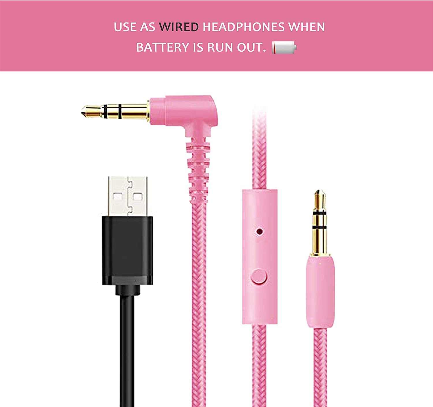CT-7 Cat Ear Bluetooth Headphones, LED Light up Bluetooth Wireless over Ear Headphones with Microphone and Volume Control for Travel/School/Smartphones/Laptop/Pc/Tv (Pink&Green)