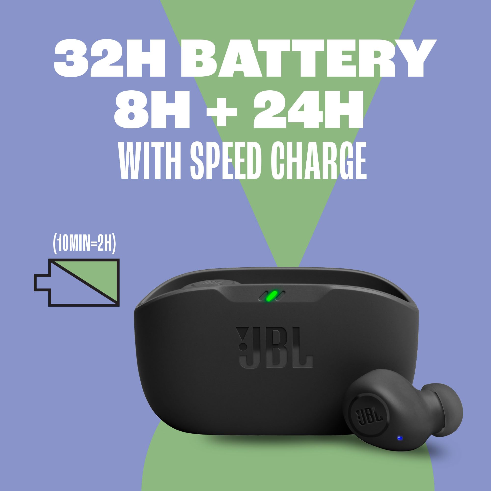 JBL Vibe Buds - True Wireless Headphones - Mint