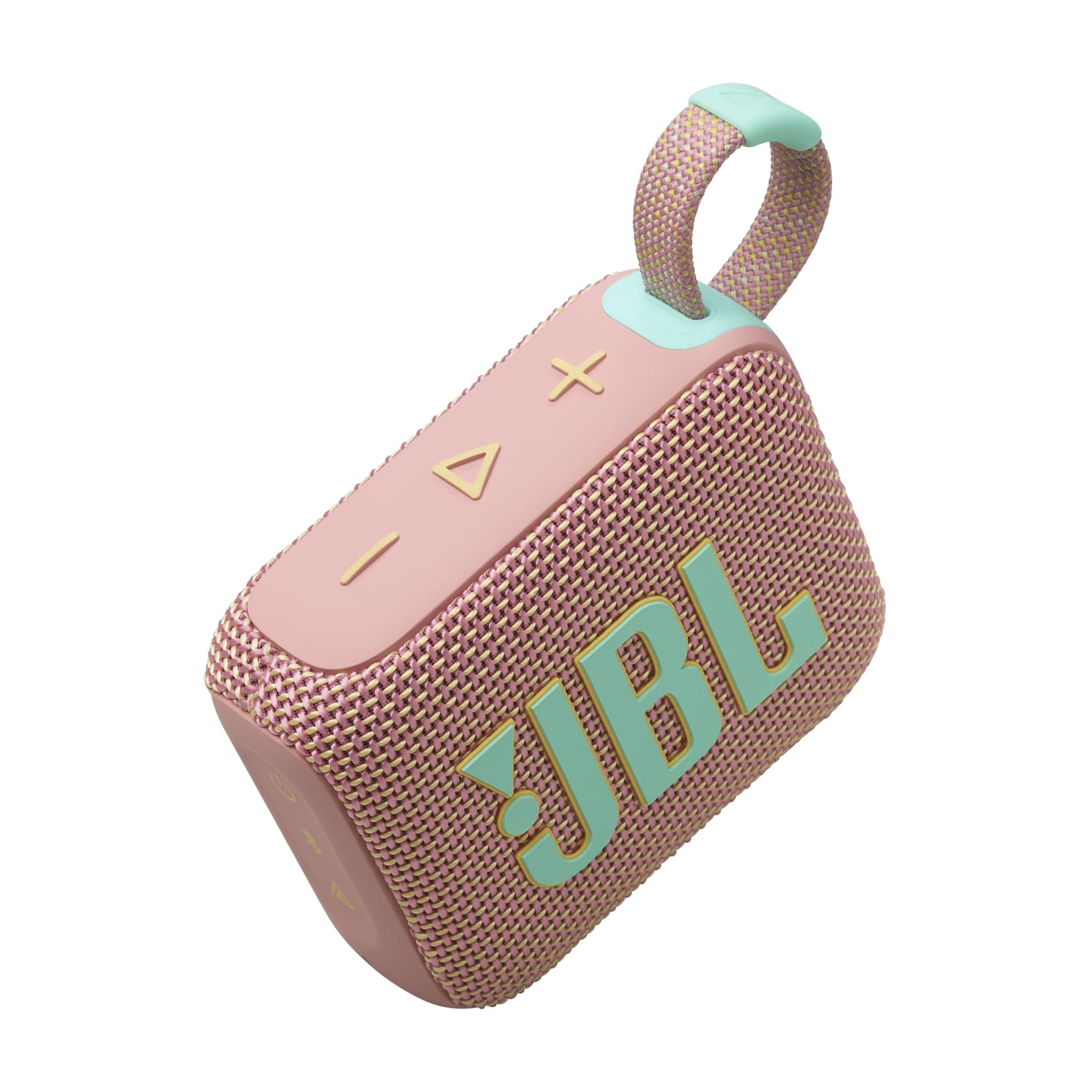 JBL Go 4 - Ultra-Portable, Waterproof and Dustproof Bluetooth Speaker, 7-Hour Built-in Battery, Made in Part with Recycled Materials (Black)