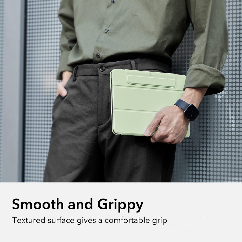 ESR for iPad Air 11 Inch Case M3/M2, iPad Air 7th/6th/5th/4th Gen (2025/2024/2022/2020), Powerful Magnetic Attachment, Slim Trifold Stand, Supports Pencil Pro&Pencil(USB-C), Durable Protection, Black