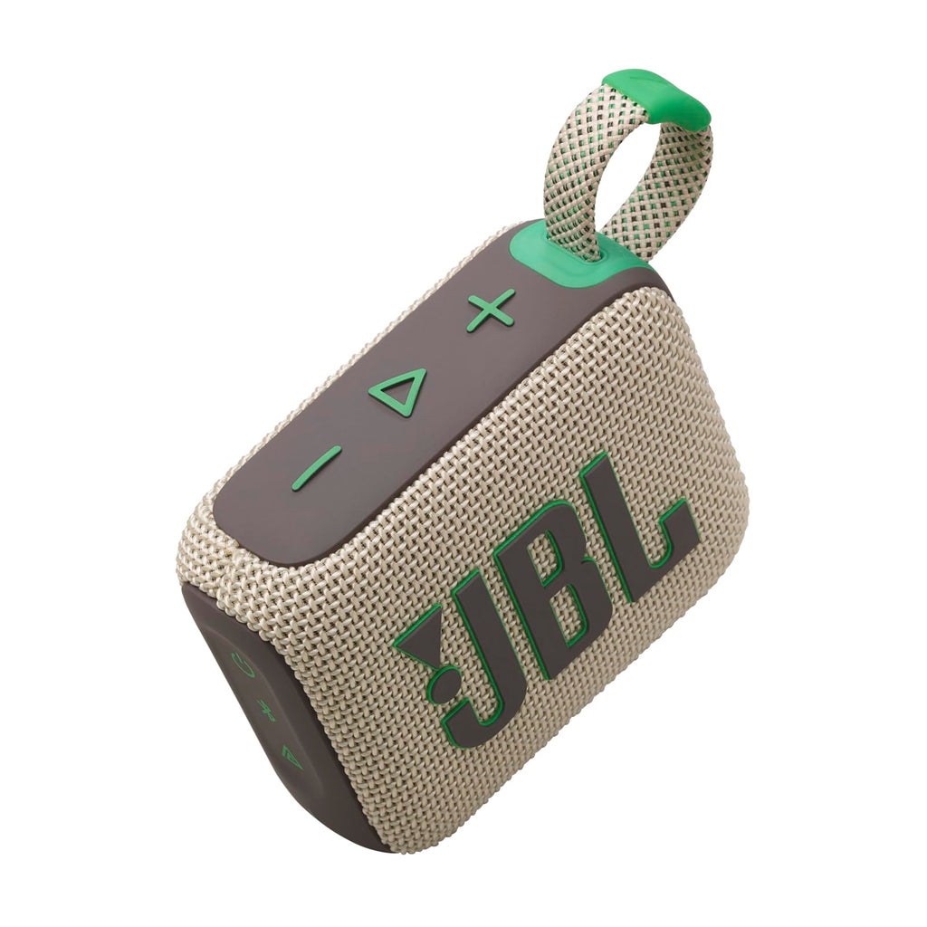 JBL Go 4 - Ultra-Portable, Waterproof and Dustproof Bluetooth Speaker, 7-Hour Built-in Battery, Made in Part with Recycled Materials (Black)