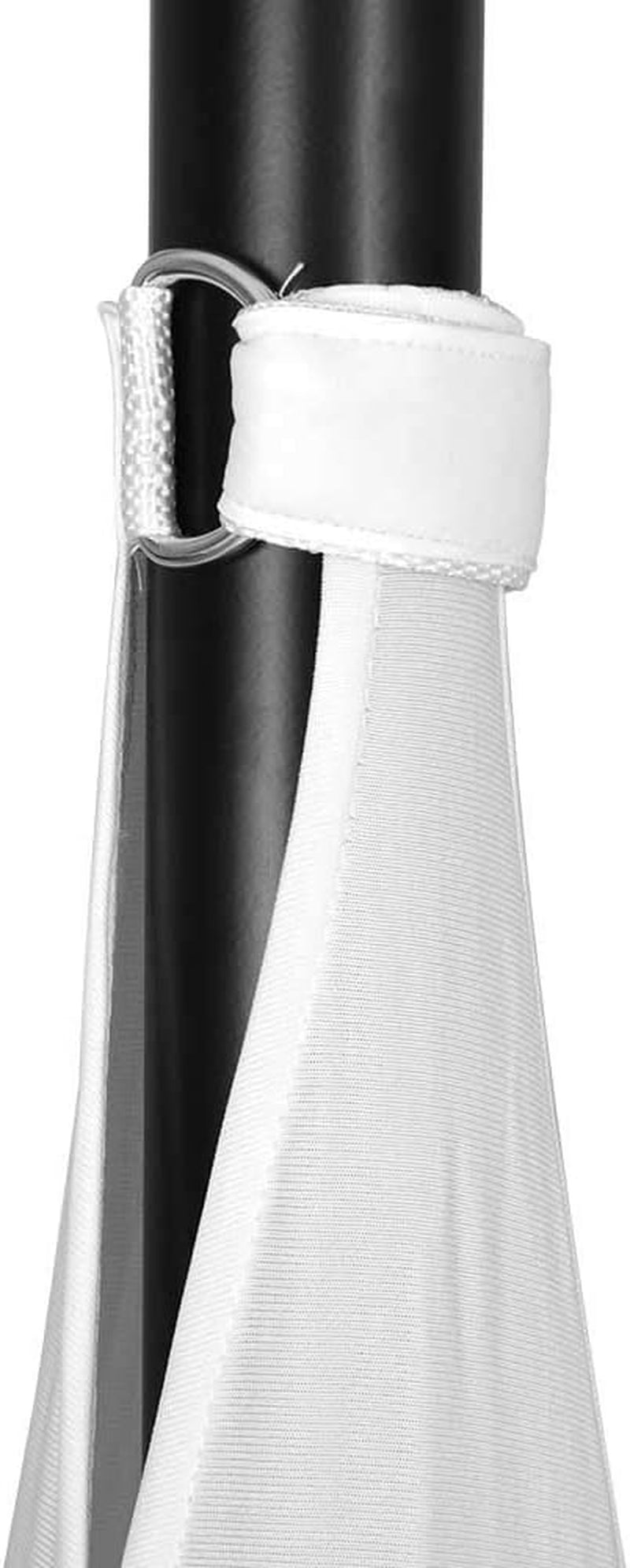 Speaker Stand Cover Tripod Stand Skirt Scrim - 360 Degree White Covers (Set of 2)