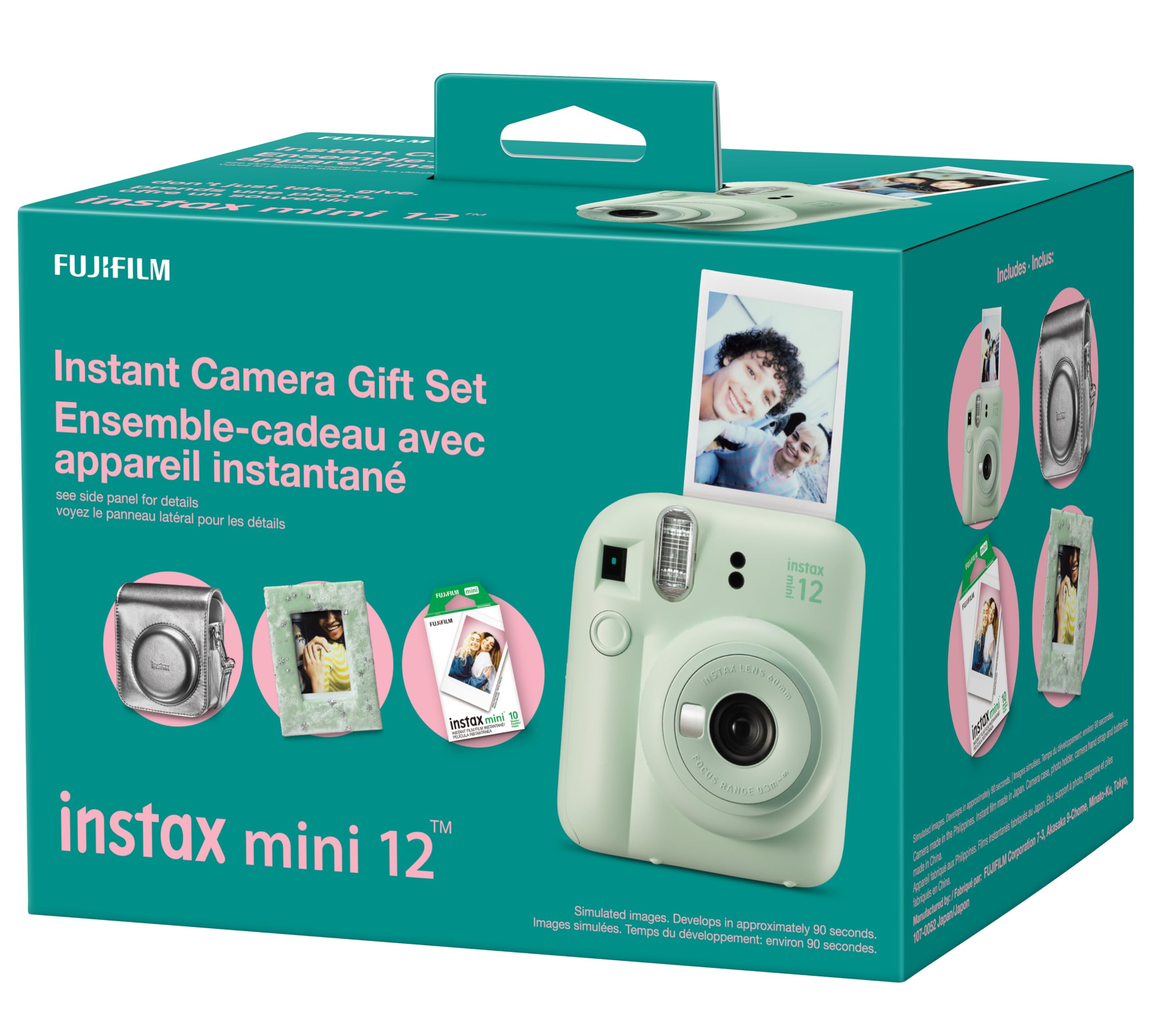 Fujifilm Instax Mini 12 Instant Camera - Pastel Blue