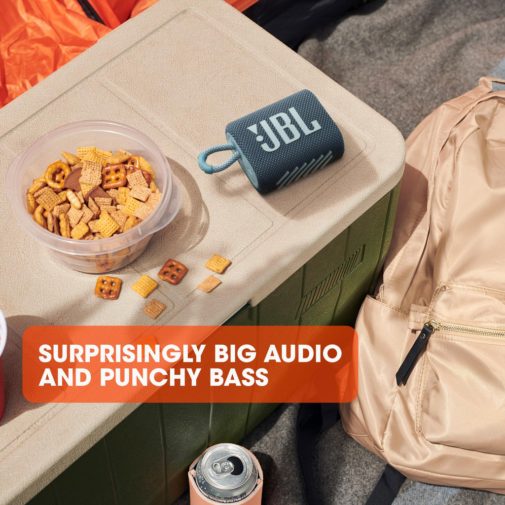 JBL Go 4 - Ultra-Portable, Waterproof and Dustproof Bluetooth Speaker, 7-Hour Built-in Battery, Made in Part with Recycled Materials (Black)