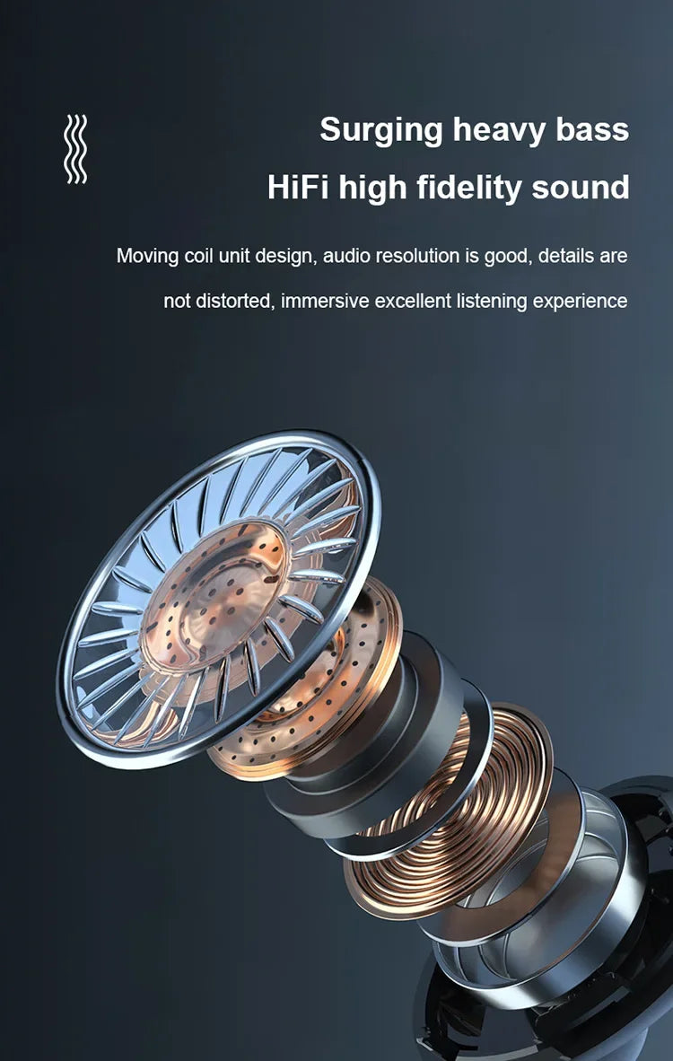 M10 Wireless Headphones TWS Bluetooth Touch Control Earphones Sport Earbuds Hifi Stereo Gaming Headset With Mic For smartphone