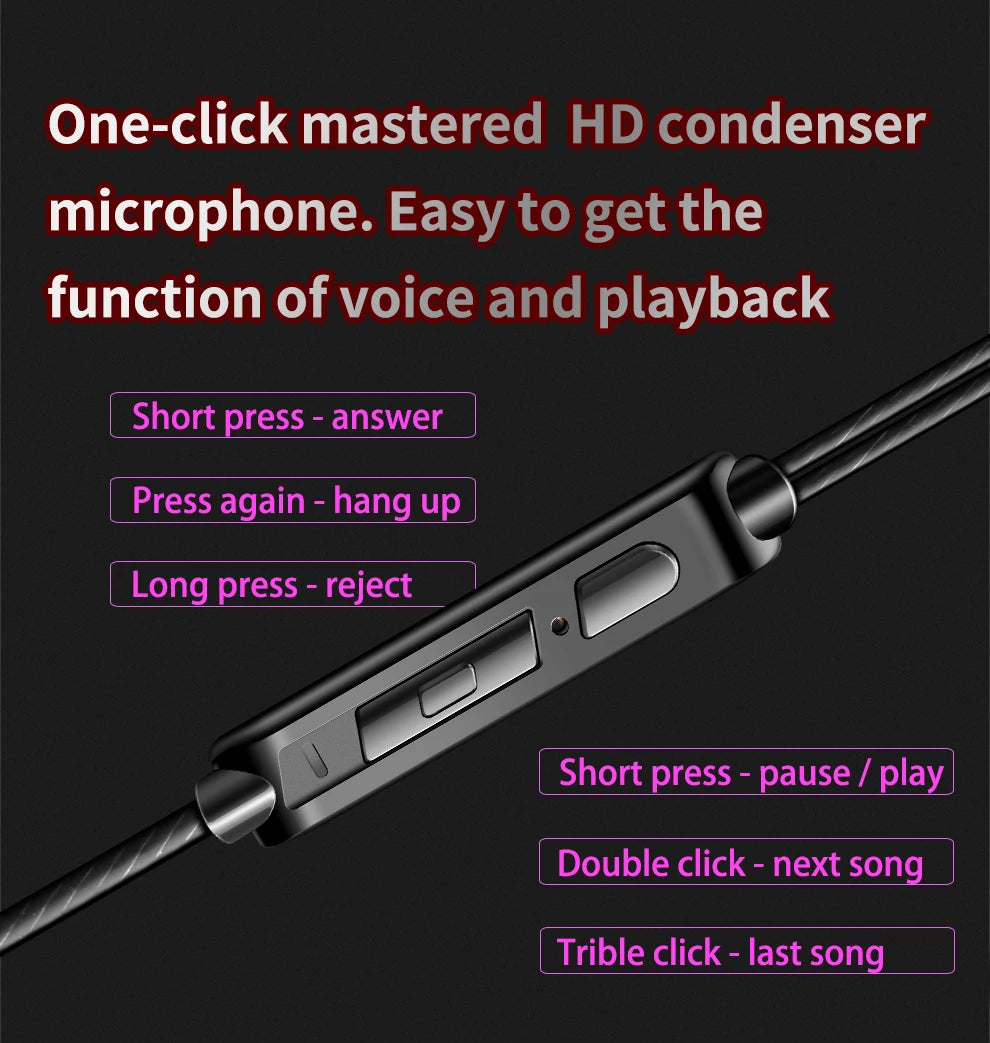 Newest QKZ AK6 Series 3.5mm In-Ear Earphone with Box Game Headset HIFI Bass Noise Cancelling Earbuds With Mic