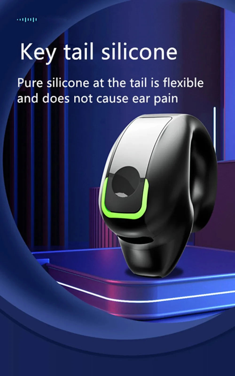 Bluetooth Earphone Clip On Monaural Inear Motion Stereo Bone Conduction Gd28 Business Wireless Earphone Mini Monaural Tws Waterp