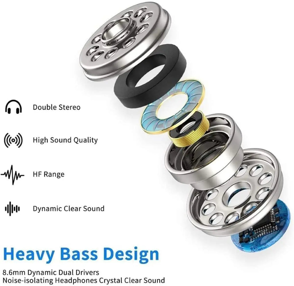 Original Wired Earphones For  iPhone 17 16 15 14 13 12 11 Pro Max iPad In-Ear Earbuds For Lightning USB-C 3.5mm Earphone