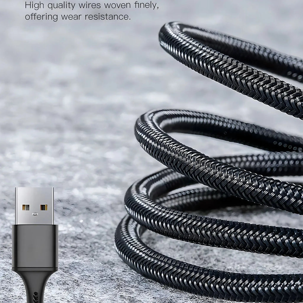 4 in 1 Multi Charger Cable For iPhone 15 14 13Pro Max Mini 3 in 1 Micro USB Type C Fast Charging Cable for Android iPhone Huawei