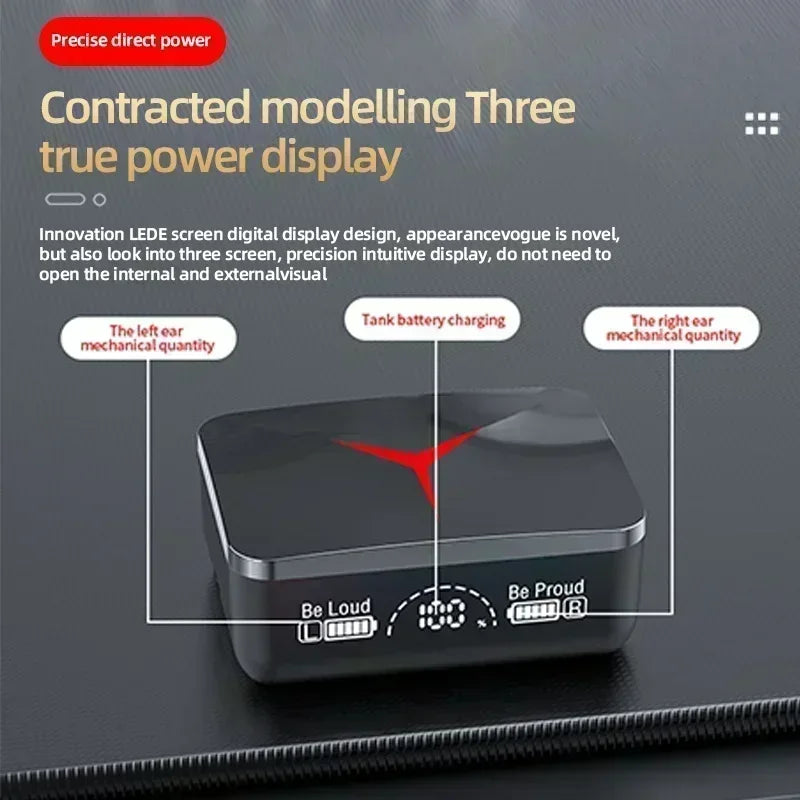 Original TWS M90 Wireless Headphones Gaming Earphone Bluetooth 5.3 Sport Earbuds Music Headsets For iphone Xiaomi Free Shipping