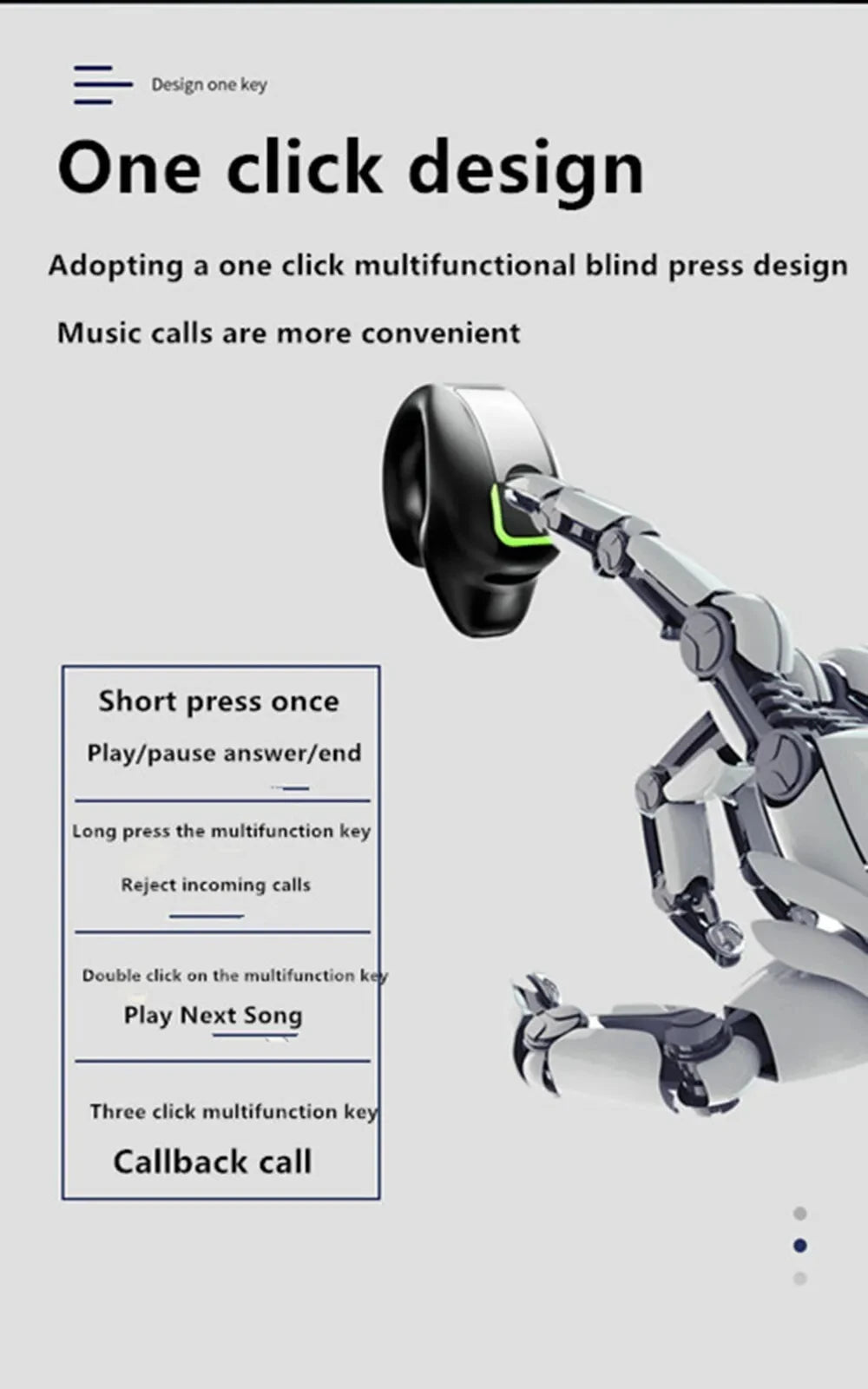 Bluetooth Earphone Clip On Monaural Inear Motion Stereo Bone Conduction Gd28 Business Wireless Earphone Mini Monaural Tws Waterp